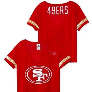 Victoria Secret Pink San Francisco 49ers Jersey